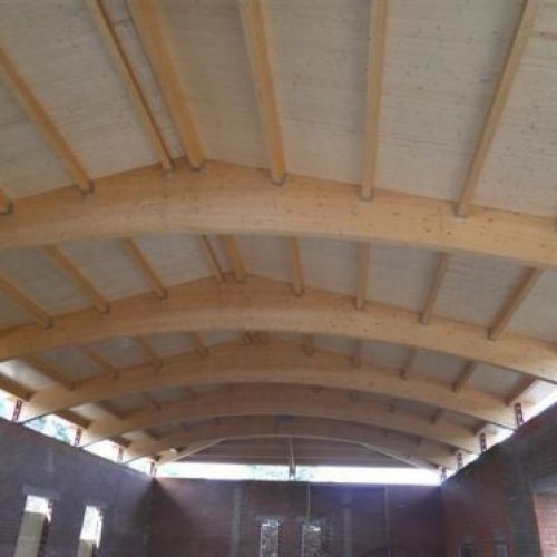 CUBIERTA DE MADERA EN MUELAS DE LOS CABALLEROS